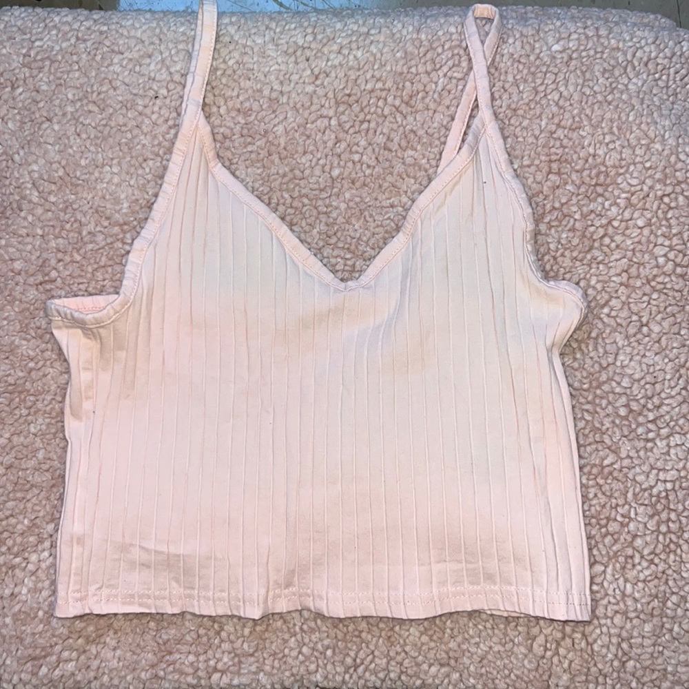 Blush Pink Cropped Top